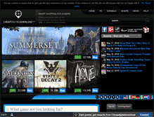 Tablet Screenshot of cheapdigitaldownload.com